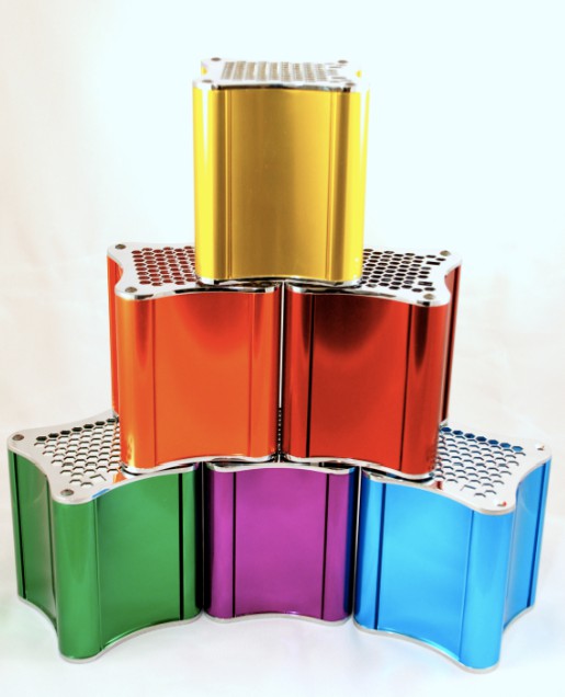 Verschiedene Farben des Rechners